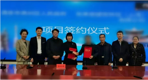 今日，由集團精準推介的兩個優質投資選址項目分別與甘肅某地方政府、陜西某地方政府成功簽訂投資協議 