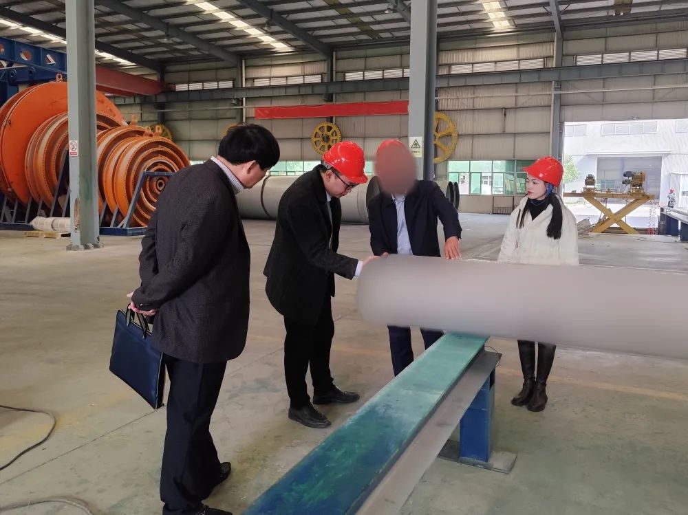 專精特新小巨人企業(yè)，全國市場占有率遙遙領(lǐng)先！廣西某地方政府實(shí)地對(duì)接戰(zhàn)略新興增強(qiáng)管道生產(chǎn)投資選址項(xiàng)目
