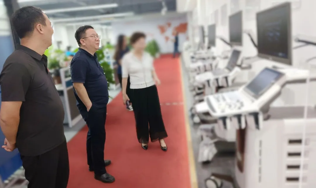 百項研發專利，綜合實力雄厚！安徽某地方政府實地對接老牌高端超聲醫學設備投資選址項目